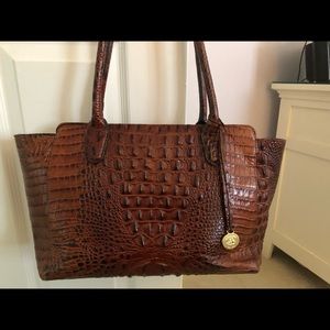 Brahim Shoulder bag, Pecan (Medium Asher)